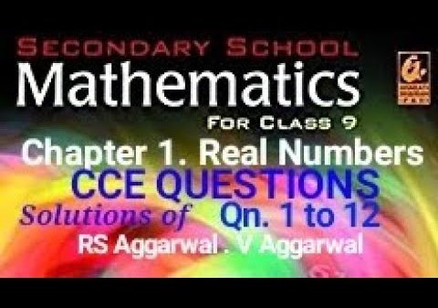 RS Aggarwal Solutions Class 9 Chapter 1 Real Numbers