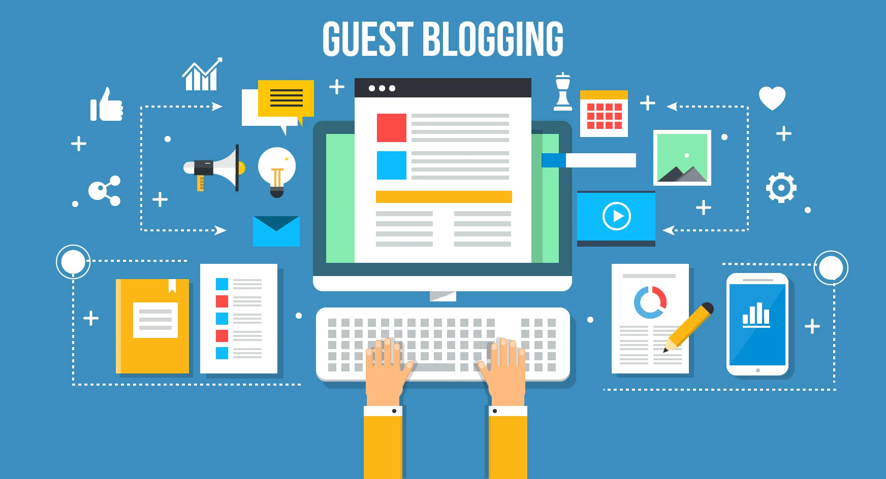 Guest Blogging Website to Make External Backlinks